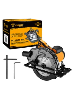 Дисковая циркулярная пила DKCS2400-210, 2400Вт, 210мм DEKO 116403819 купить за 7 406 ₽ в интернет‑магазине Wildberries